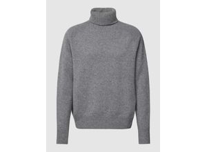 4063538650044 - Rollkragenpullover aus Schurwolle in unifarbenem Design