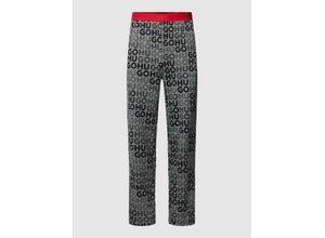 4063539496894 - Pyjama-Hose mit Label-Details Modell Monogram