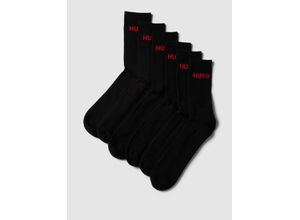 4063539541099 - Socken mit Label-Print im 6er-Pack