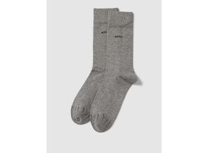 4063539543789 - BOSS Socken 2er-Pack verstärkte Belastungszonen für Herren grau 43-46