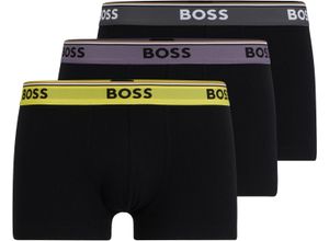 4063539557281 - BOSS Power Pants kurz Logobund 3er-Pack für Herren schwarz M