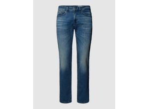 4063539690704 - Regular Fit Jeans mit Label-Applikation Modell ReMaine