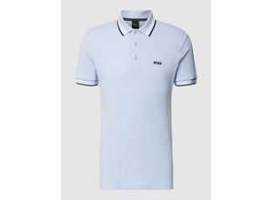 4063539825694 - Regular Fit Poloshirt mit Label-Stitching Modell Paddy