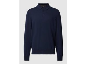 4063539933382 - Regular Fit Poloshirt in langärmeligem Design Modell Gemello