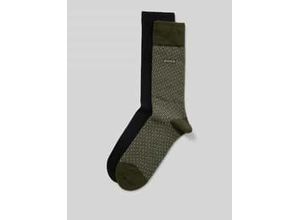 4063539965536 - Socken mit Label-Detail im 2er-Pack