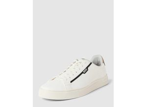 4063539982038 - Ledersneaker mit Label-Details Modell Rhys_Tenn