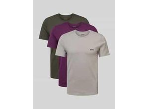 4063539997193 - T-Shirt mit Label-Stitching im 3er-Pack 4063539997193 - T-Shirt mit Label-Stitching im 3er-Pack