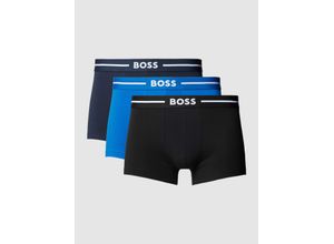 4063541030338 - Boxershorts mit elastischem Label-Bund Modell Bold im 3er-Pack