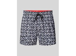 4063541048333 - Badehose mit Allover-Label-Print Modell TORTUGA 4063541048333 - Badehose mit Allover-Label-Print Modell TORTUGA