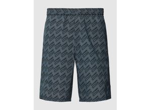 4063541056468 - Shorts mit grafischem Allover-Muster Modell Game Long