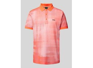 4063541060700 - Slim Fit Poloshirt mit Label-Detail Modell Paddy