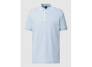 4063541061752 - Regular Fit Poloshirt mit Label-Print