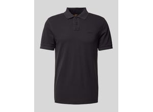 4063541063657 - Slim Fit Poloshirt mit kurzer Knopfleiste Modell Prime