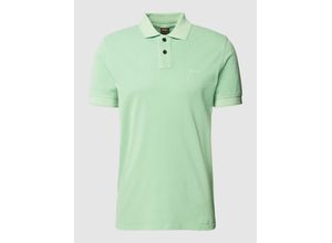 4063541063688 - Slim Fit Poloshirt mit Label-Detail Modell Prime