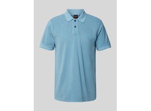 4063541063695 - Poloshirt mit Label-Print Modell Prime