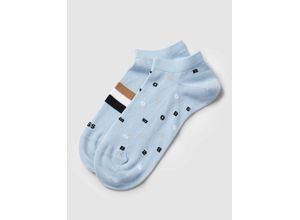 4063541086595 - Sneakersocken mit Label-Muster Modell Letters im 2er-Pack