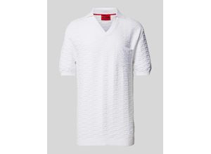 4063541094538 - Regular Fit Poloshirt mit Strukturmuster Modell Spato