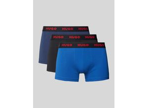 4063541153051 - HUGO RED Pants 3er-Pack Logo-Bund für Herren blau L