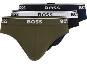 4063541162275 - BOSS Slip 3er-Pack Logo-Bund für Herren blau L