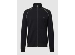 4063541182792 - Sweatjacke mit Label-Stitching Modell Mix&Match 4063541182792 - Sweatjacke mit Label-Stitching Modell Mix&Match