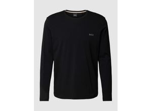 4063541183287 - BOSS Loungewear-Oberteil Logo-Stickerei für Herren schwarz S