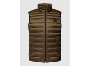 4063541216008 - Steppweste mit Label-Patch Modell Odeno 4063541216008 - Steppweste mit Label-Patch Modell Odeno