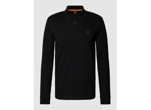 4063541292293 - Regular Fit Poloshirt mit Label-Detail