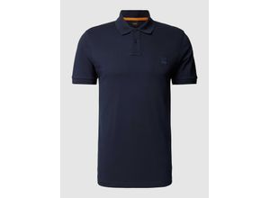 4063541298622 - Slim Fit Poloshirt mit kurzer Knopfleiste