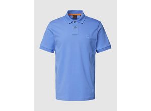 4063541299872 - Slim Fit Poloshirt in unifarbenem Design