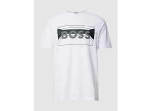 4063541393419 - T-Shirt mit Label-Print