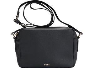 4063541879982 - BOSS Umhängetasche Emblem Leder für Damen schwarz