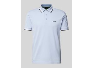 4063541943768 - Regular Fit Poloshirt mit Label-Stitching Modell PADDY