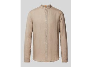 4063541946912 - Regular Fit Freizeithemd mit Stehkragen