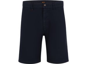 4063542012821 - BOSS Orange Chino-Bermudas Straight Fit für Herren blau 34