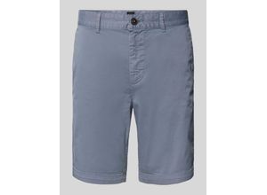 4063542012890 - Slim Fit Chinoshorts mit Gürtelschlaufen