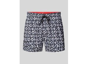 4063542096579 - Badehose mit Allover-Label-Print Modell TORTUGA