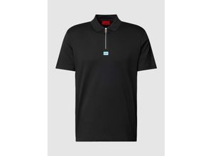 4063542223173 - Regular Fit Poloshirt mit Label-Patch Modell Deresom