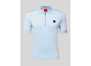 4063542249388 - Regular Fit Poloshirt mit Label-Patch Modell Sayfong