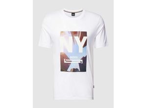 4063542277398 - T-Shirt mit Label-Print Modell Tiburt