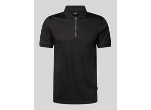 4063542348050 - Slim Fit Poloshirt mit Label-Detail Modell Polston