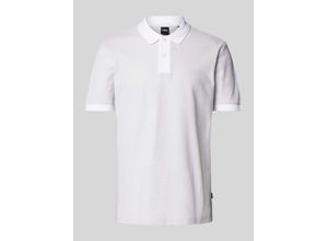 4063542356826 - Slim Fit Poloshirt mit Strukturmuster Modell Phillipson