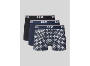 4063542421272 - BOSS Power Pants kurz 3er-Pack Logo-Bund für Herren schwarz L