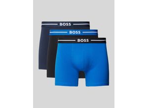 4063542421739 - Boxershorts mit elastischem Logo-Bund im 3er-Pack