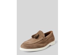 4063542454751 - Mokassins aus Leder mit Label-Detail Modell Sienne