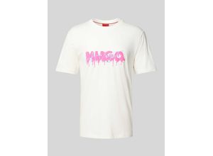 4063542512055 - T-Shirt mit Label-Print Modell Dacation