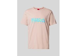 4063542512123 - T-Shirt mit Label-Print Modell Dacation