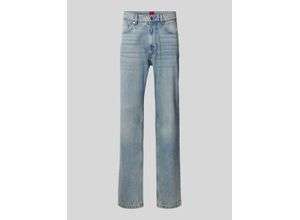 4063542692849 - Straight Fit Jeans mit Label-Patch