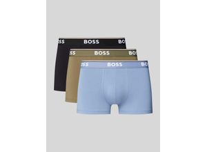 4063542696533 - BOSS Pants 3er-Pack Logo-Bund für Herren blau M