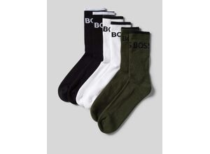 4063542700148 - Socken mit Label-Print im 6er-Pack