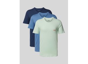 4063542702814 - Regular Fit T-Shirt mit Rundhalsausschnitt im 3er-Pack